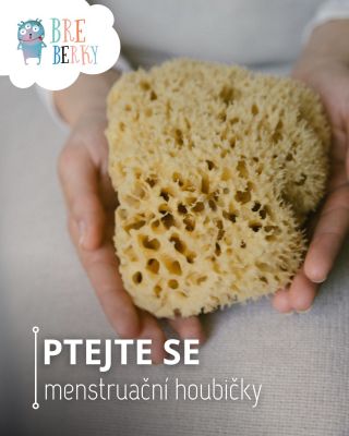 🧽 MENSTRUAČNÍ HOUBIČKY – PTEJTE SE! 💬🌿⁠ ➡️Zaujaly vás mořské houbičky, ale stále váháte, jestli jsou pro vás to pravé?...