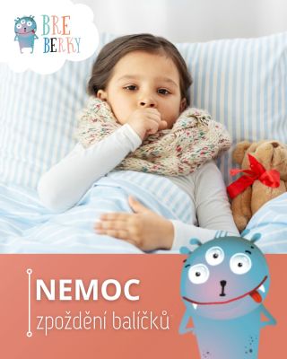 Omlouváme se za zpoždění! Tento týden postihly nemoci větší části týmu, a proto se expedice objednávek trochu zdržela. 😔...